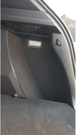 Peugeot 2008 "Bagaj" Konfor Seti̇,Eşya Saklama Cepleri İçin Hazır Kumaş Kaplama Ses Giderici İzolasyon Amaçlı Set
