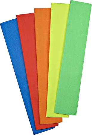 Nova Color Nc-338 Krapon Kağıdı 10Lu Karışık Renkli Set