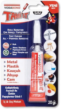 53.03.052 Tamir Et Yapıştırıcı, 20g Şeffaf