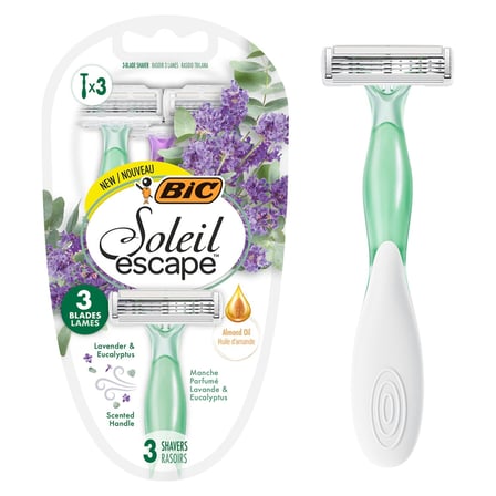 5 Adet Bic Miss Soleil Escape Lavanta Kadın Tıraş Bıçağı 3'lü