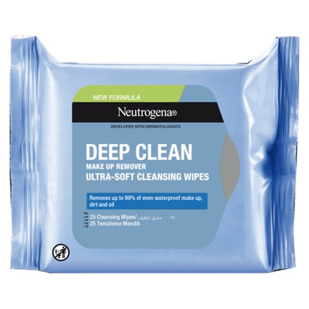 4 Adet Neutrogena Deep Clean Makyaj Temizleme Mendili 25'li