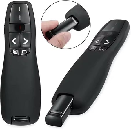Daytona Y400 Kablosuz Presenter Lazerli 2.4 Ghz Sunum Kumandası