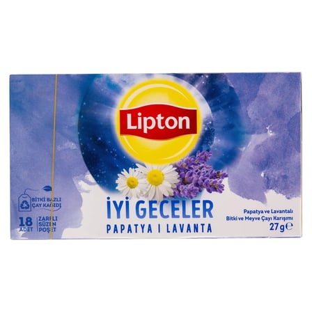 5 Adet Lipton Bitki Çayı İyi Geceler