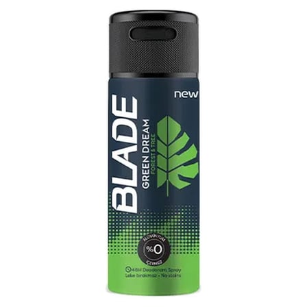 5 Adet Blade Green Dream Deodorant