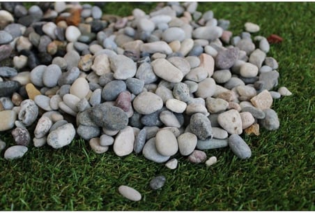 Garden Moda Dere Çakıl Taşı 18 Kg 15-30 Mm Mıcır Dere Taşı Dolomit Taş Teraryum Akvaryum Taşı Peyzaj Süs Taşı