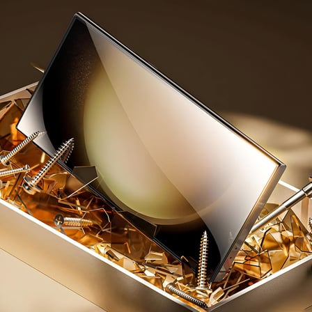 Samsung A56 Anti-Statik Ekran Koruyucu, HD Tam Kapsamlı Ekran Kapağı Cam Filmi