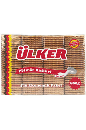 Ülker Pötibör Bisküvi 800 Gr x 5 Adet