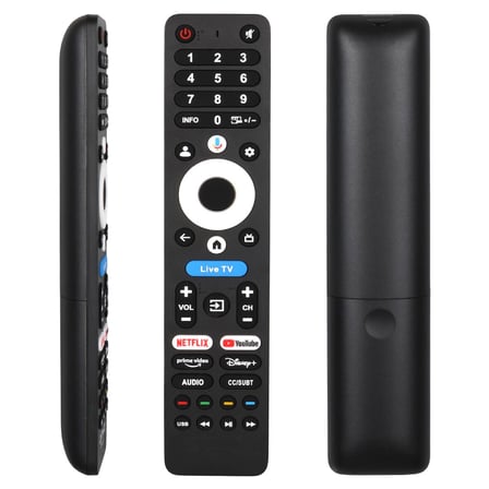 Weko Philips-Arçelik-Beko-Onvo Ses Komutlu Live TV-Netflix-Youtube-Prime Video-Disney Akıllı TV Kumanda