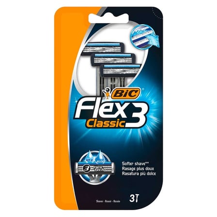 4 Adet Bic Flex 3 Classic 3'ü Blister