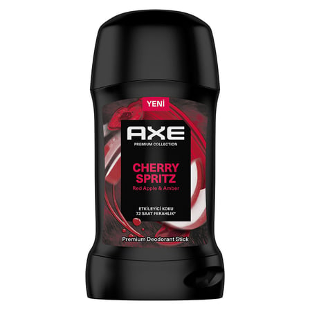 5 Adet Axe Premium Collection Cherry Spritz Erkek Stick 50 Ml