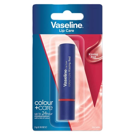 2 Adet Vaseline Lip Colour+ Care Kissing Red