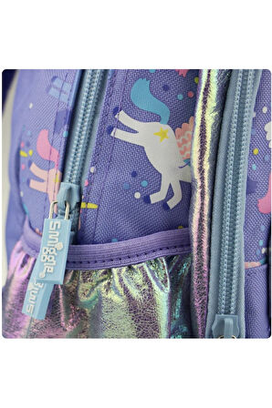 Mor Smiggle Anaokulu Çantası Unicorn Anaokul Çanta