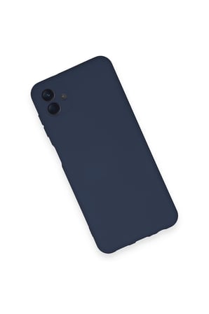 Samsung Galaxy A04 Kılıf Nano içi Kadife Silikon - Lacivert