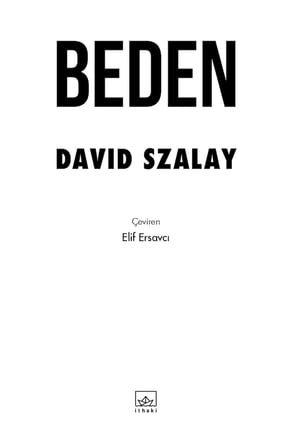 Beden: 2025 Booker Ödülü Kazananı