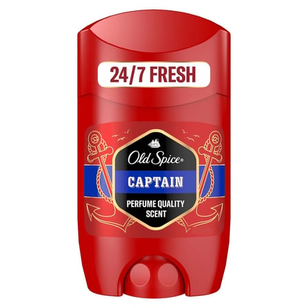 4 Adet Old Spice Deodorant Stick Captain 50 Ml