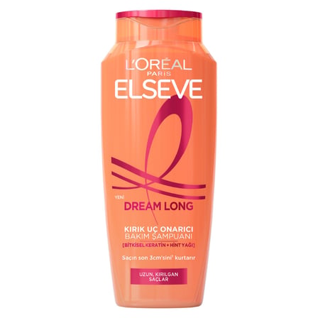 5 Adet L'Oréal Paris Elseve Dream Long Onarıcı Bakım Şampuanı