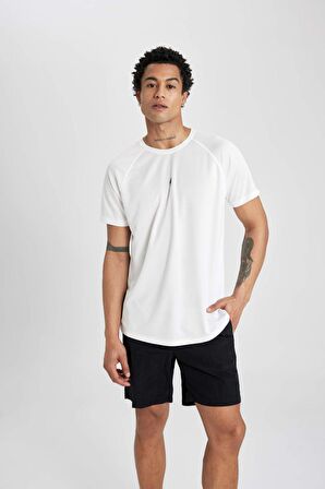 DeFactoFit Regular Fit Baskılı Kısa Boy Sporcu Deniz Şortu B5991AX24HSBK81