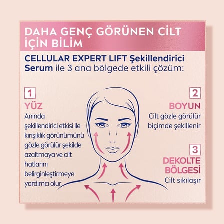 Cellular Expert Lift Şekillendirici ve Sıkılaştırıcı Serum 30ml, Doğal Retinol Alternatifi Bakuchiol,Kırışıklık Karşıtı
