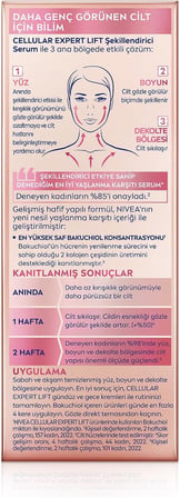 Cellular Expert Lift Şekillendirici ve Sıkılaştırıcı Serum 30ml, Doğal Retinol Alternatifi Bakuchiol,Kırışıklık Karşıtı