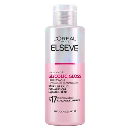 5 Adet L'Oreal Paris Elseve Glycolic Gloss Laminasyon Bakımı 200ml