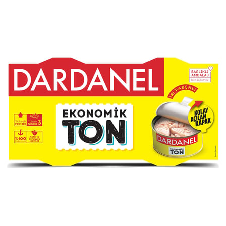 4 Adet Dardanel Ekonomik Ton 2*120 g