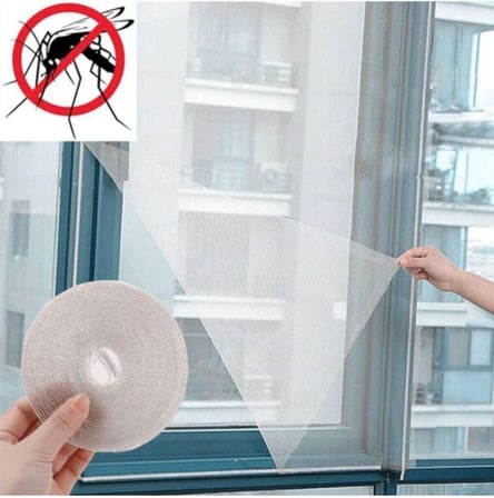Cırt Bantlı Yapışkanlı 100cm X 150cm Kesilebilir Pencere Sinekliği