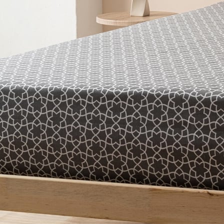 | Mix &amp; Match | Blanj |%100 Pamuklu Çift Kişilik 240 x 260 Çarşaf Antrasit