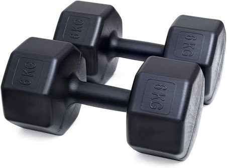 Besinistanbul 6 Kg Dambıl X2 Adet= 12 Kg siyah