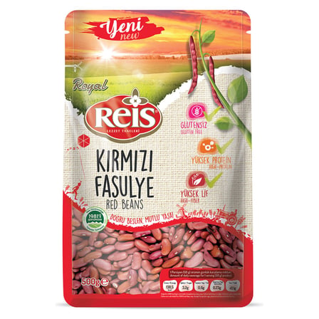 5 Adet Reis Royal Kırmızı Fasulye 500G