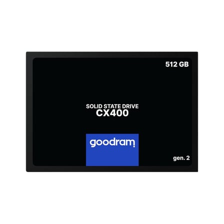 512 GB GOODRAM CX400 2,5`` 550-500 MB/s SATA3 SSD