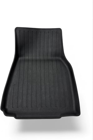 (JUNİPER İLE UYUMSUZDUR!)%60 Daha Esnek ve Yumuşak Li Parts Tesla Model Y Fit Kalıp Premium TPE 3D Havuzlu Paspas Tüm Set (6'lı Set) Enjeksiyon Teknolojisi ile Üretilmiş Fit Kalıp Paspas Seti