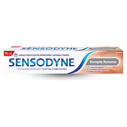 4 Adet Sensodyne Komple Koruma Diş Macunu 75 ml