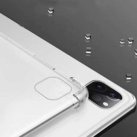 Spia Apple iPad 9.7 2018 (6.Nesil) Kılıf Anti Shock Şeffaf Conny Tablet Silikon Kapak Dayanıklı Darbe Karşıtı Koruyucu Yeni Nesil Tasarım (Apple iPad 9.7 2018 (6.Nesil), Anti Shock Şeffaf)