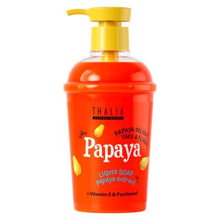 5 Adet Thalia Kokteyl Sıvı Sabun Papaya 400 Ml