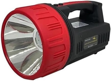 15 W LED Uzun Aramalı 5000 Metre Süper Projektör Fener Adaptör Şarjlı El Feneri