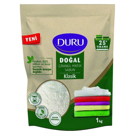 5 Adet Duru Granül Sabun Klasik 1 Kg