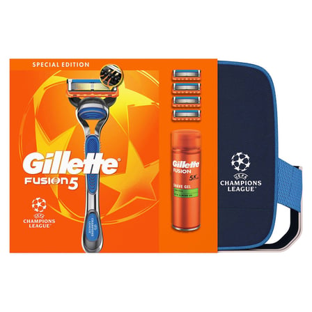 3 Adet UEFA Champions League Gillette Fusion5 Tıraş Seti