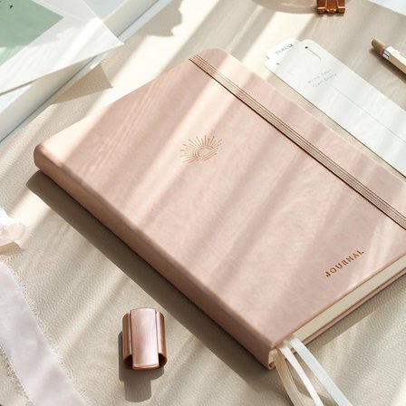 A5 Bullet Journal Noktalı Defter 140 gr. 80 Yaprak Cappuccino
