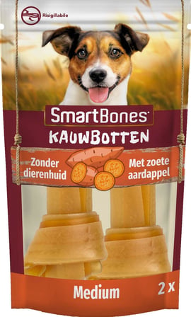 Smartbones Sweetpotato Medium Orta Boy Tatlı Patatesli Kemik 2'li, 158 Gr Köpek Ödülü