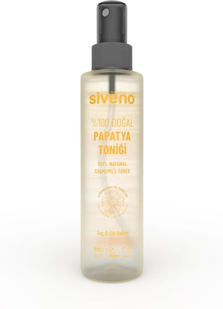 Siveno%100 Doğal Papatya Suyu Aydınaltma Etkili Arındırıcı Rahatlatığı Saç ve Cilt Toniği 150 ml