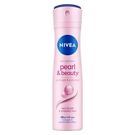 3 Adet Nivea Kadın Pearl & Beauty Sprey Deodorant