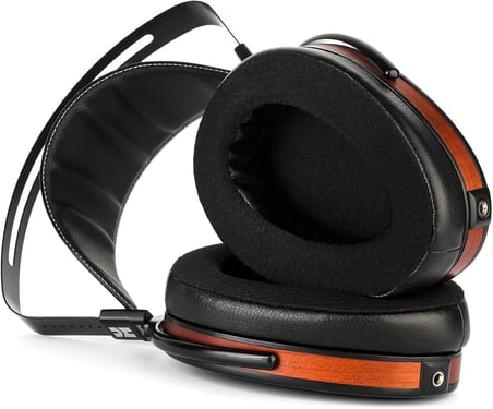 Hifiman Arya Organic | Kulak Üstü/Over Ear Full-Size Open-Back/Arkası Açık Planar Magnetik, Stealth Magnetik &amp; Nanometer Thickness Diyafram Hi-Fi Kulaklık, Stüdyo/Audiophiles için