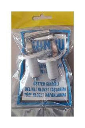 Metal Klozet Kapak Vidası Üstten Sıkmalı