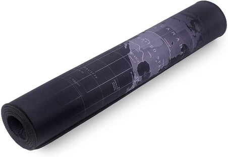 Dünya Haritalı 90x40 Cm Mouse Pad, Dünya Desenli Mouse Pad