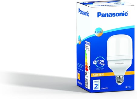 E27 Led Torch Lamba 18W 1860Lm 3000K Sarı Işık