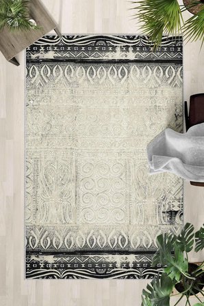 Kaymaz Taban Yıkanabilir Halı – Mutfak, Salon, Yatak Odası için Modern Dijital Baskı Halı (SLNHALI20