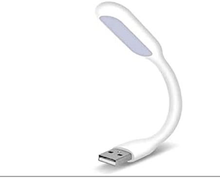 USB LED Lamba Katlanabilir Notebook Kitap Okuma Klavye Aydınlatma beyaz