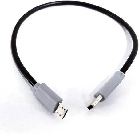 Type-C to Mikro USB Kablosu, USB Tip C - Mikro USB OTG Kablosu Erkek - Erkek Şarj Veri İletimi, 1 Metre Kablo (ZR797-1m Kablo)