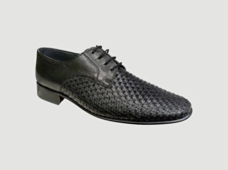 GİYGEZ G-222 ERKEK KLASİK BAĞCIKLI KÖSELE AYAKKABI