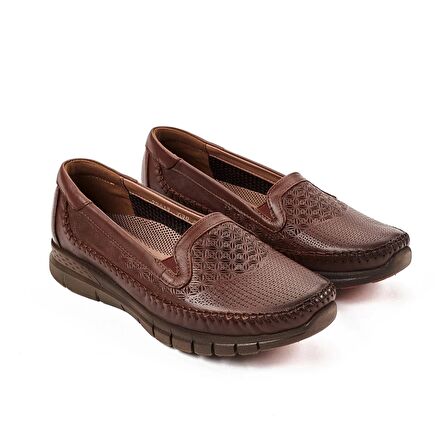FORELLİ ETERNA-G COMFORT KADIN AYAKKABI TABA